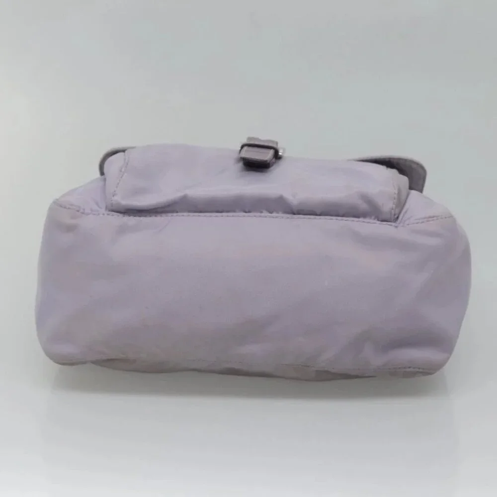 PRADA Shoulder Bag Nylon Purple Silver Auth ti3319 - Picture 5 of 16